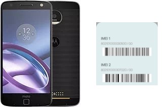 How to find the IMEI code on Moto Z