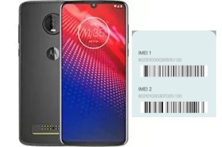 How to see the IMEI code in Moto Z4 Force