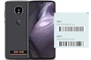 How to find the IMEI code on Moto Z4 Play