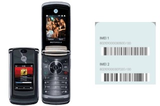 How to find the IMEI code on RAZR2 V8