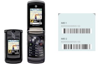 How to find the IMEI code on RAZR2 V9x