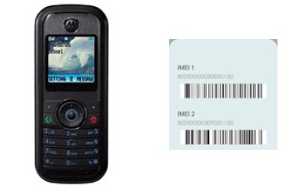 How to find the IMEI code on W205