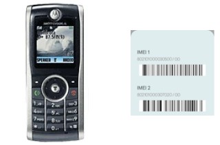 How to find the IMEI code on W209