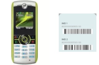 How to find the IMEI code on W233 Renew