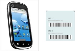 How to find the IMEI code on XT800 ZHISHANG