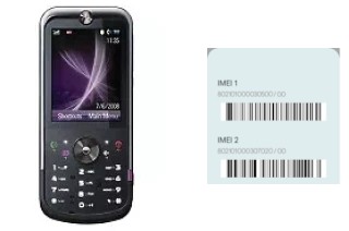 How to find the IMEI code on Motorola ZN5