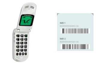 How to see the IMEI code in Motorola V50