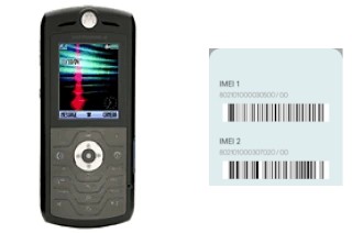 How to see the IMEI code in SLVR L7