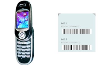 How to see the IMEI code in Motorola V80