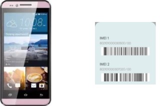 How to find the IMEI code on MPIE MG8