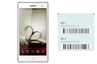 How to see the IMEI code in MyCell Alien SX7