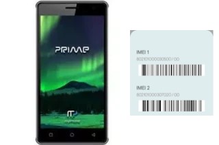 How to see the IMEI code in Prime 2