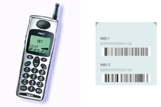 How to find the IMEI code on DB2000