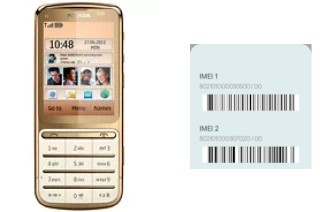 How to find the IMEI code on C3-01 Gold Edition