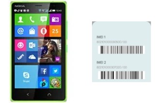 How to find the IMEI code on X2 Dual SIM