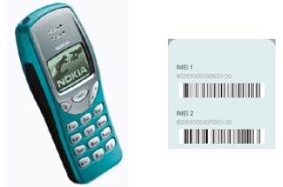 How to find the IMEI code on 3210