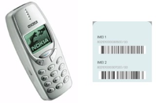 How to find the IMEI code on 3310