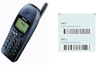 How to find the IMEI code on 6110