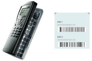 How to find the IMEI code on 9210 Communicator