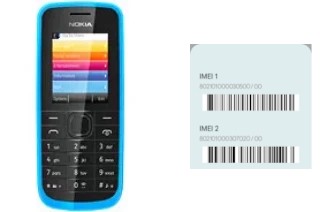 How to find the IMEI code on Nokia 109