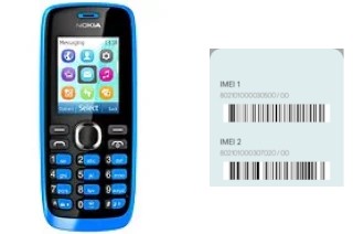 How to find the IMEI code on Nokia 112