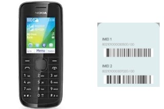 How to find the IMEI code on Nokia 114