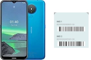 How to find the IMEI code on Nokia 1.4