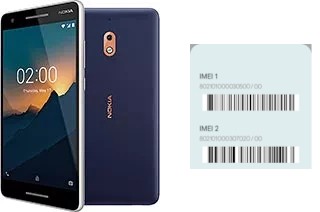 How to find the IMEI code on Nokia 2.1