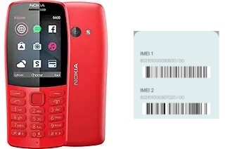 How to find the IMEI code on Nokia 210