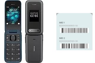 How to find the IMEI code on 2660 Flip