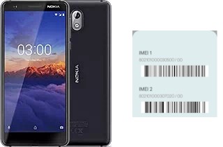 How to find the IMEI code on Nokia 3.1