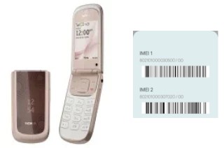 How to find the IMEI code on 3710 fold