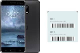 How to see the IMEI code in Nokia 6