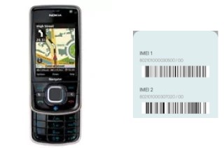 How to find the IMEI code on 6210 Navigator