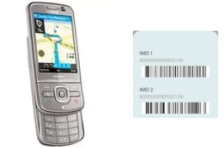 How to find the IMEI code on 6710 Navigator