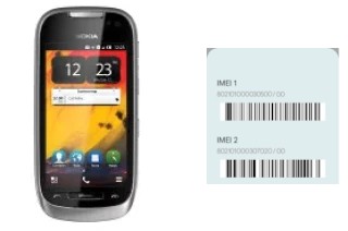 How to find the IMEI code on Nokia 701