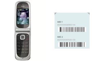 How to find the IMEI code on 7020