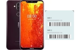 How to see the IMEI code in Nokia 8.1