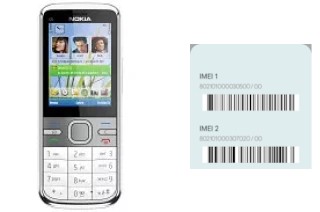 How to find the IMEI code on Nokia C5