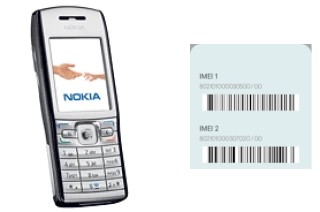 How to find the IMEI code on Nokia E50