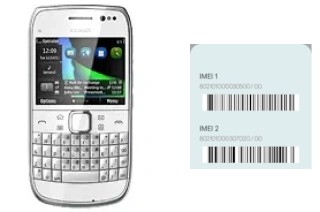 How to see the IMEI code in Nokia E6