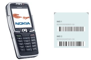 How to find the IMEI code on Nokia E70