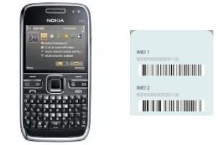 How to find the IMEI code on Nokia E72