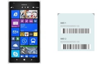 How to find the IMEI code on Lumia 1520