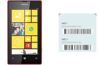 How to find the IMEI code on Lumia 520