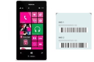 How to find the IMEI code on Lumia 521