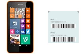 How to find the IMEI code on Lumia 635