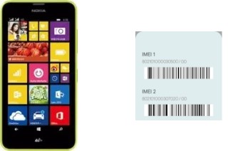 How to find the IMEI code on Lumia 636