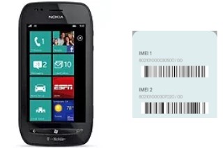 How to find the IMEI code on Lumia 710 T-Mobile