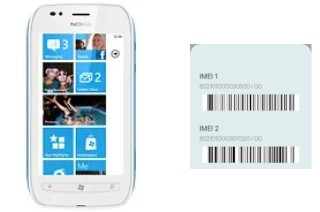 How to find the IMEI code on Lumia 710